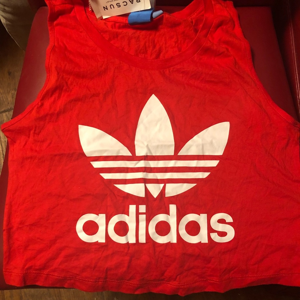 Adidas crop top brand new with tags